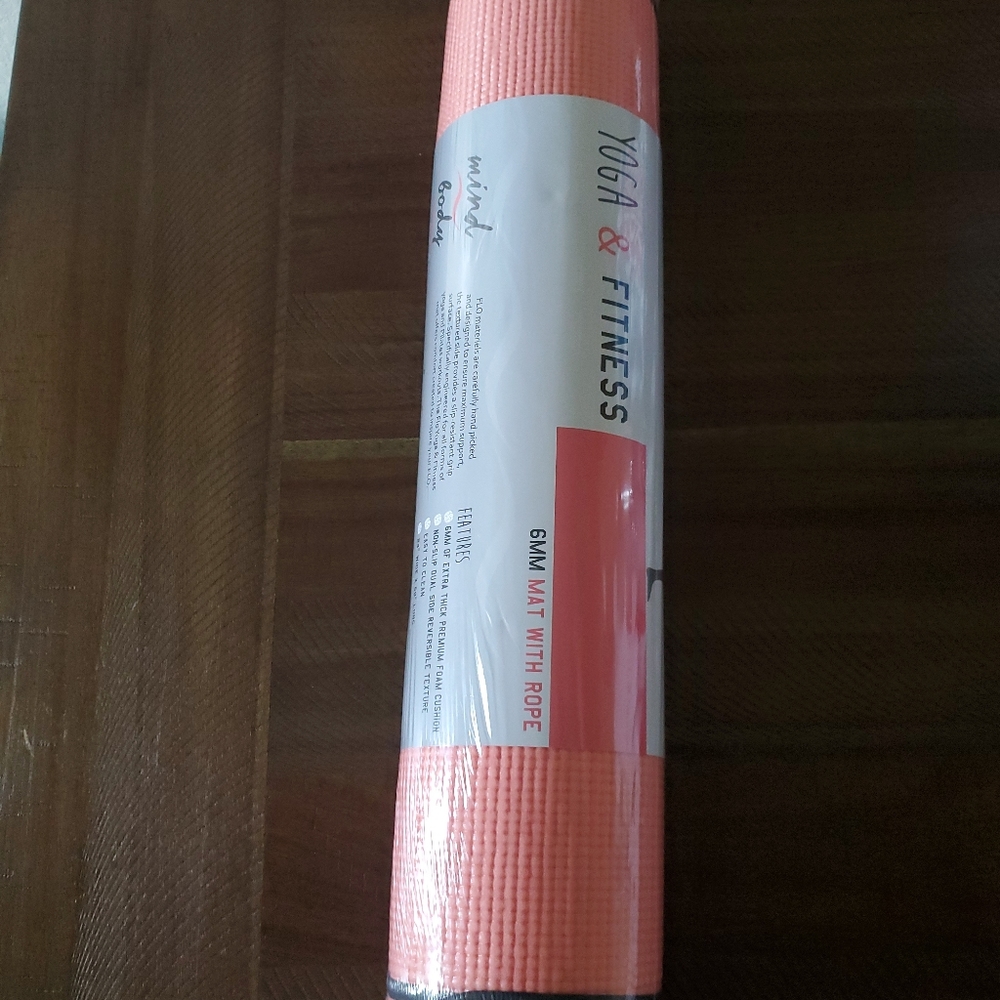 FLO Yoga Mat with rope- 6MM - Non-slip premium foa